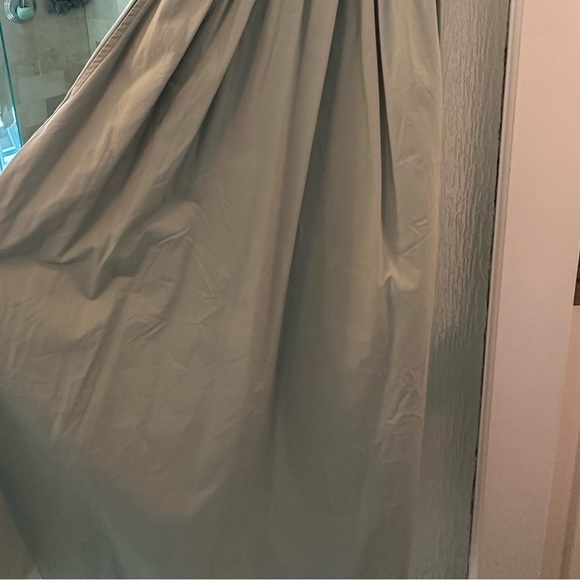 Abercrombie & Fitch Women's Bubble Top Maxi Dress - turquoise blue size small - Picture 4 of 5